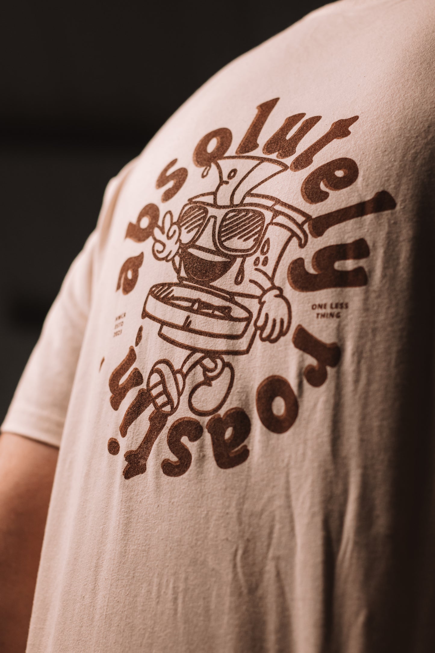 "Never Worry Coffee Roaster" T-Shirt